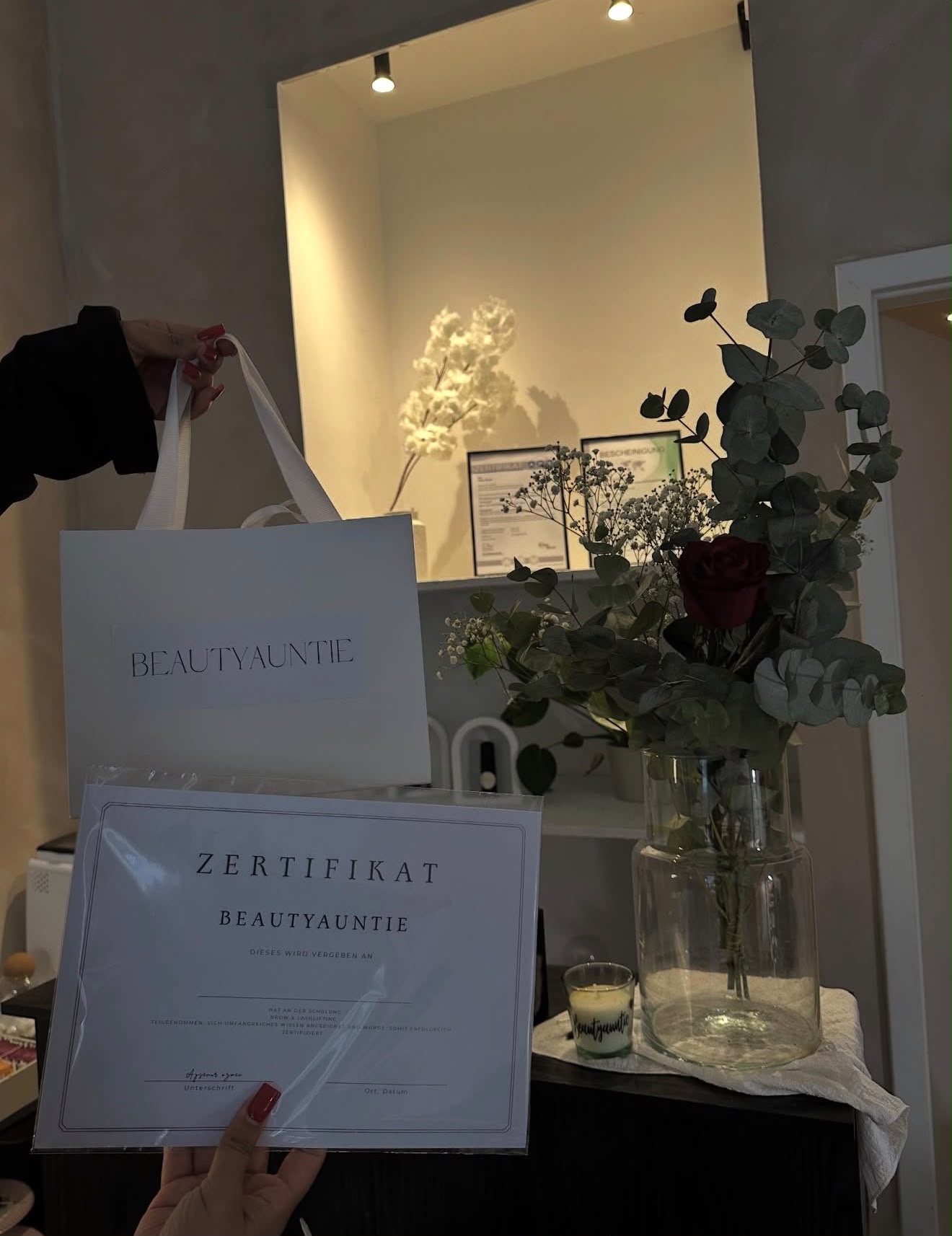 Innenraum des BEAUTYAUNTIE Studios